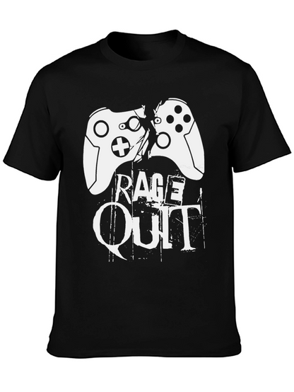 Rage Quit Gaming T-Shirt - Gamer Style