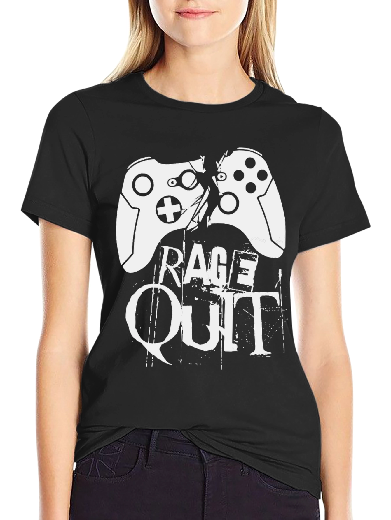 Rage Quit Gaming T-Shirt - Gamer Style