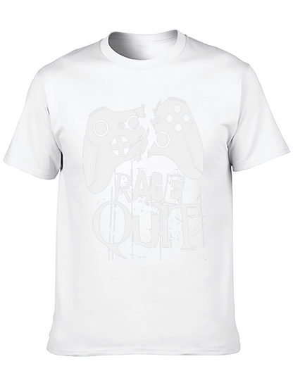 Rage Quit Gaming T-Shirt - Gamer Style