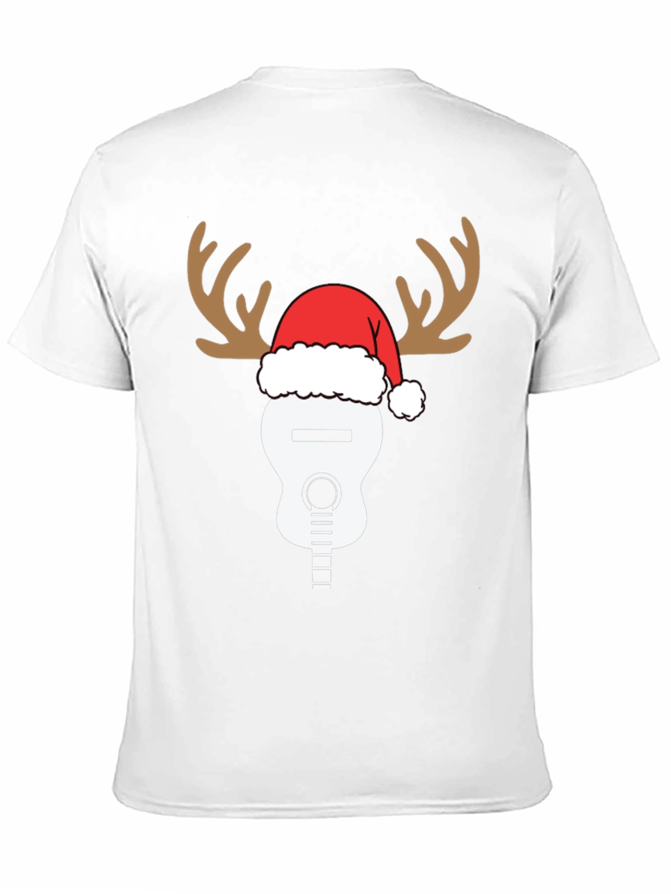 Reindeer Guitar Christmas T-Shirt