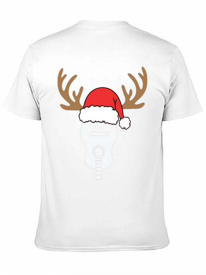 Reindeer Guitar Christmas T-Shirt