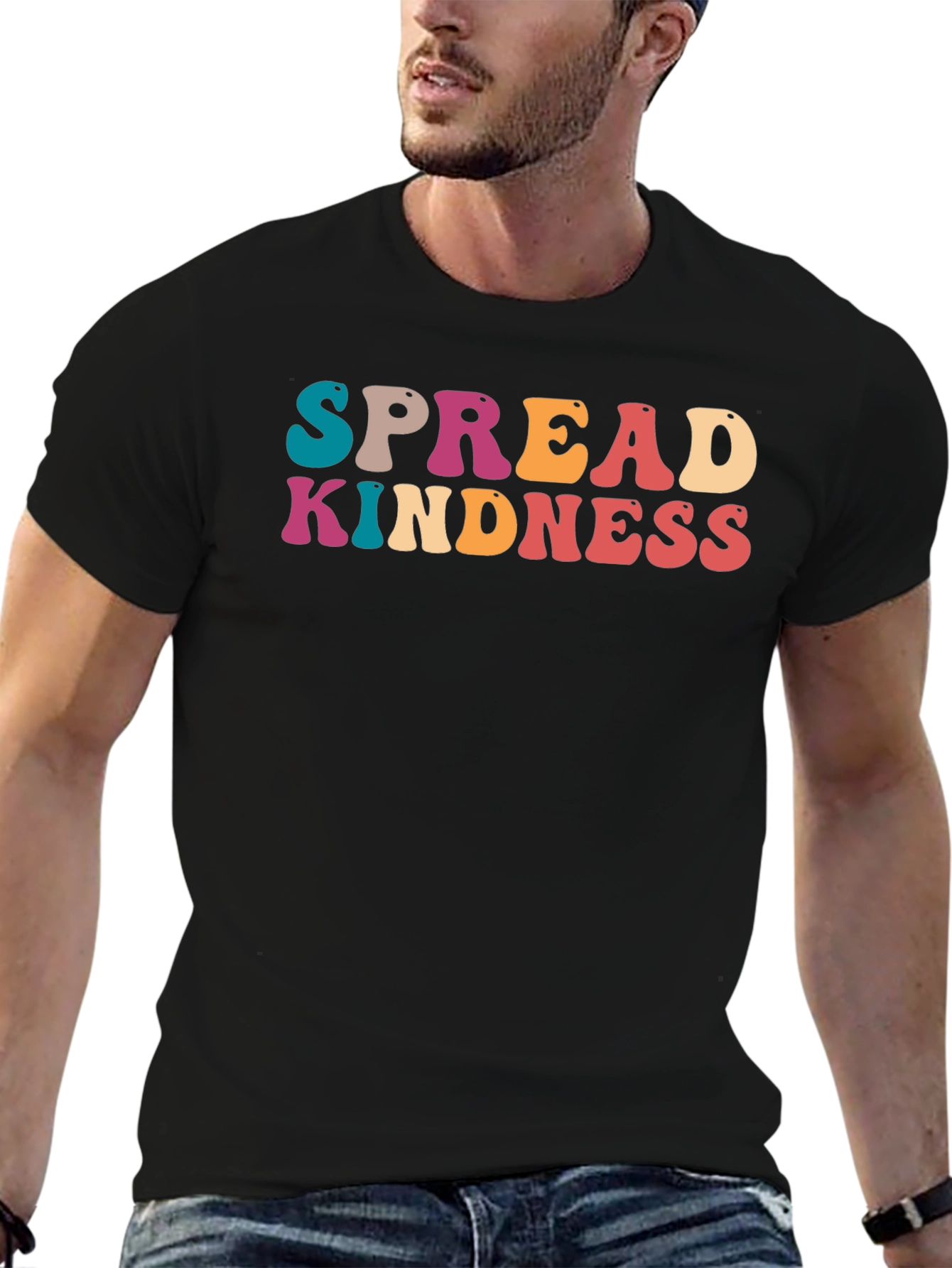 Spread Kindness Retro Graphic Tee