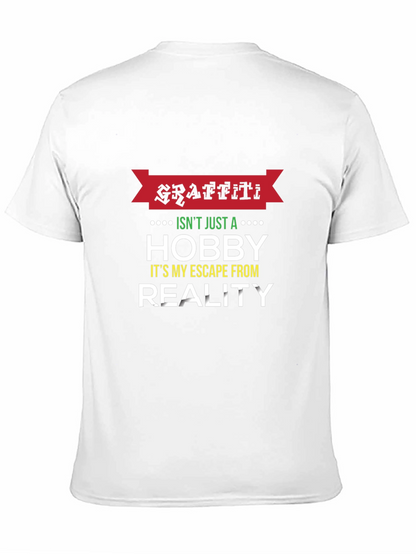Graffiti Hobby Graphic Tee - Escape Reality T-Shirt