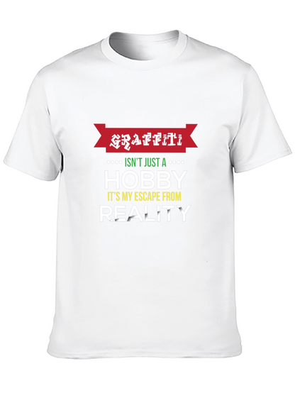 Graffiti Hobby Graphic Tee - Escape Reality T-Shirt