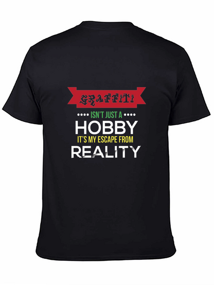 Graffiti Hobby Graphic Tee - Escape Reality T-Shirt