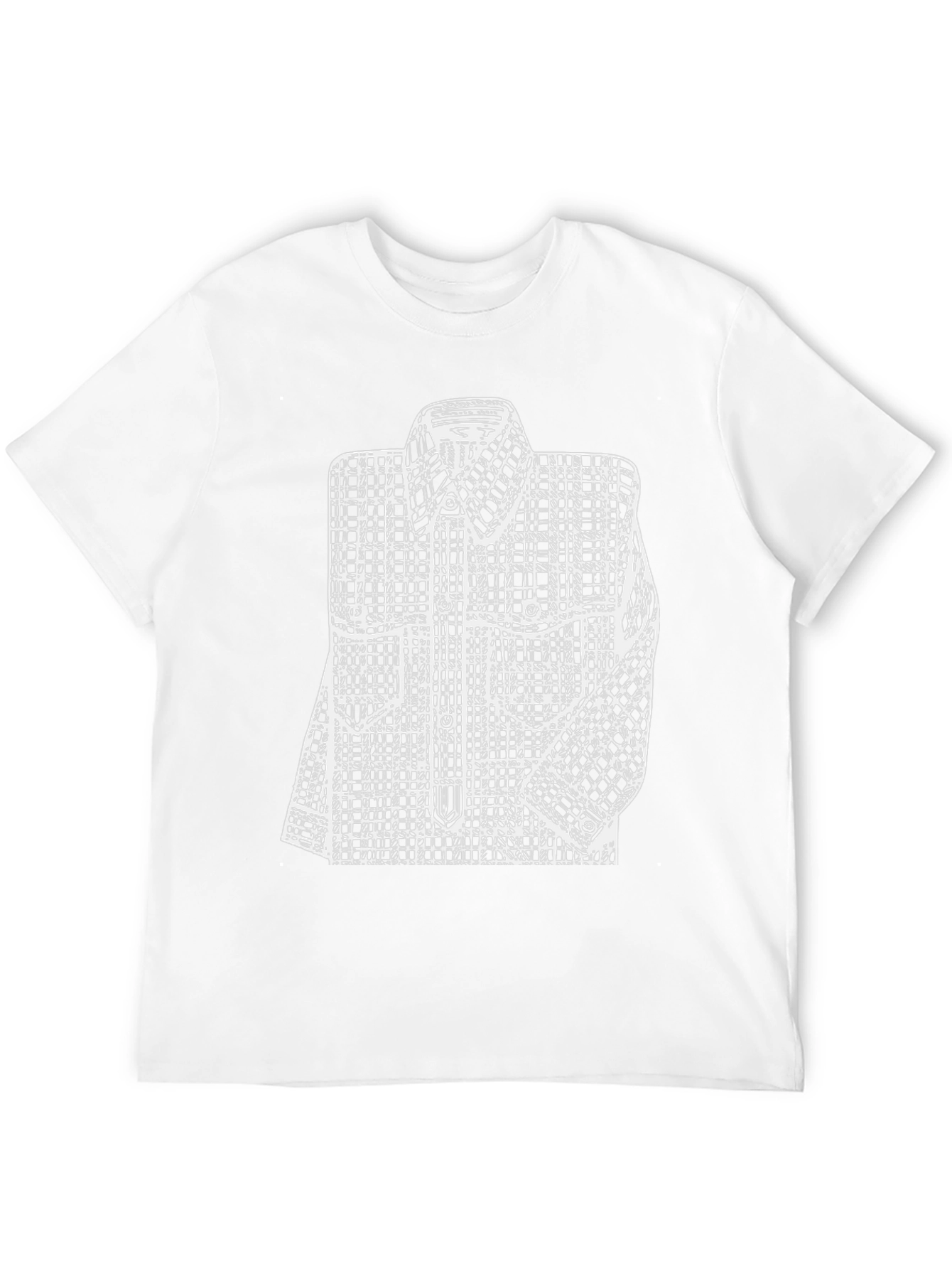 Plaid Shirt Graphic Tee