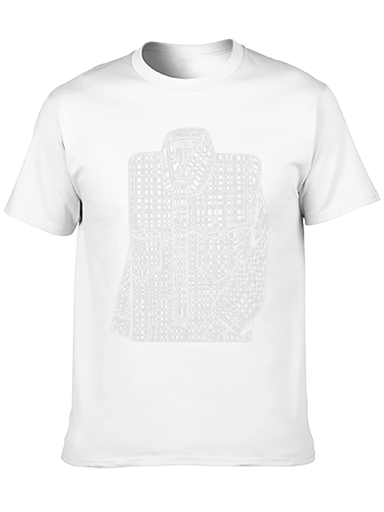 Plaid Shirt Graphic Tee