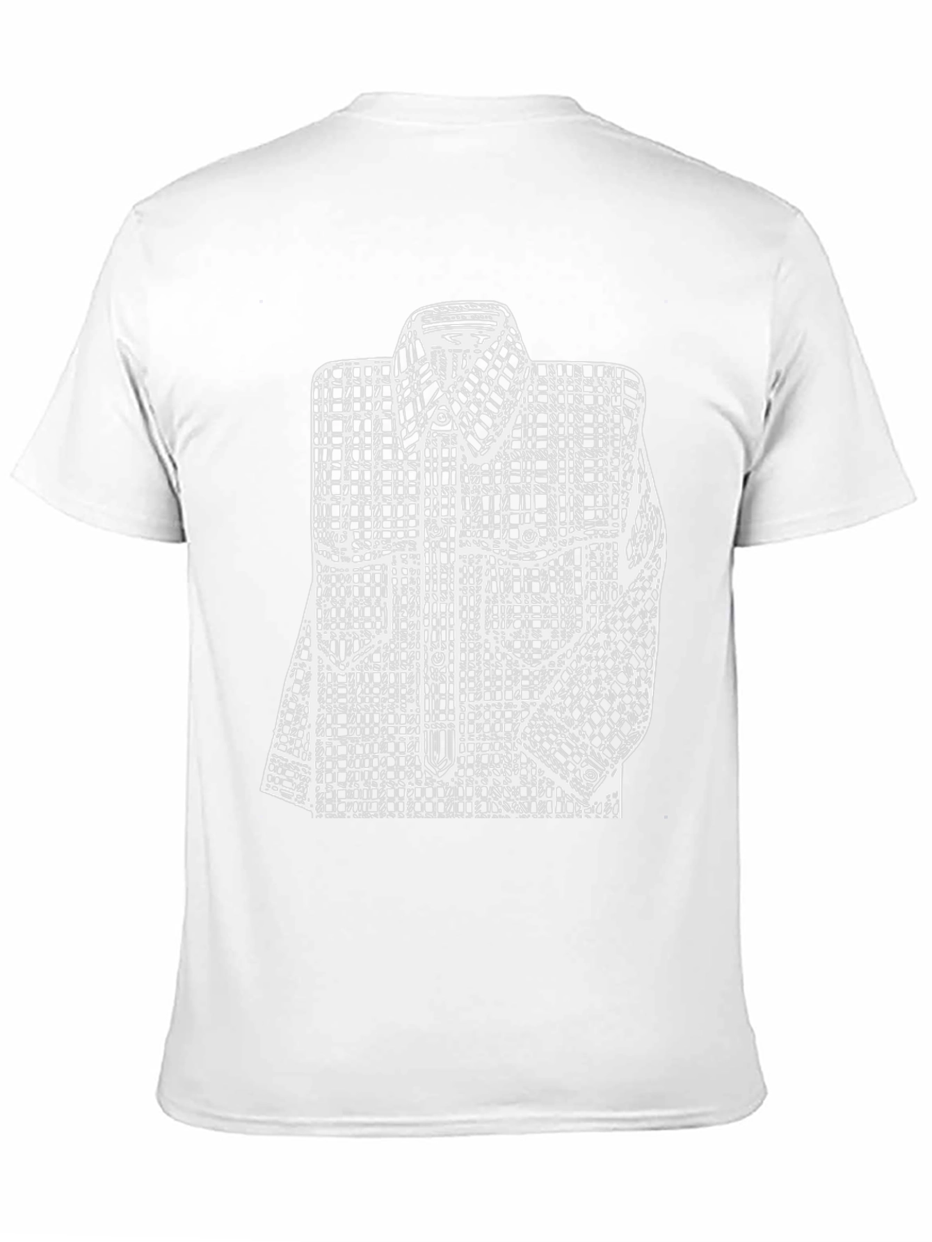 Plaid Shirt Graphic Tee