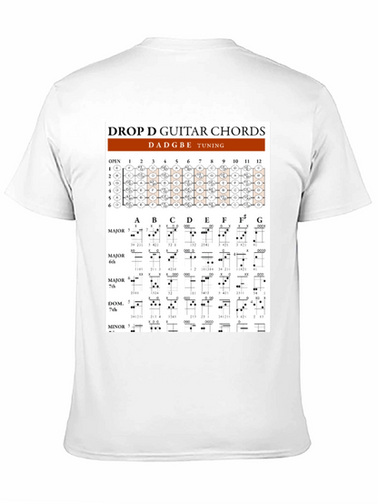 Drop D Guitar Chords T-Shirt