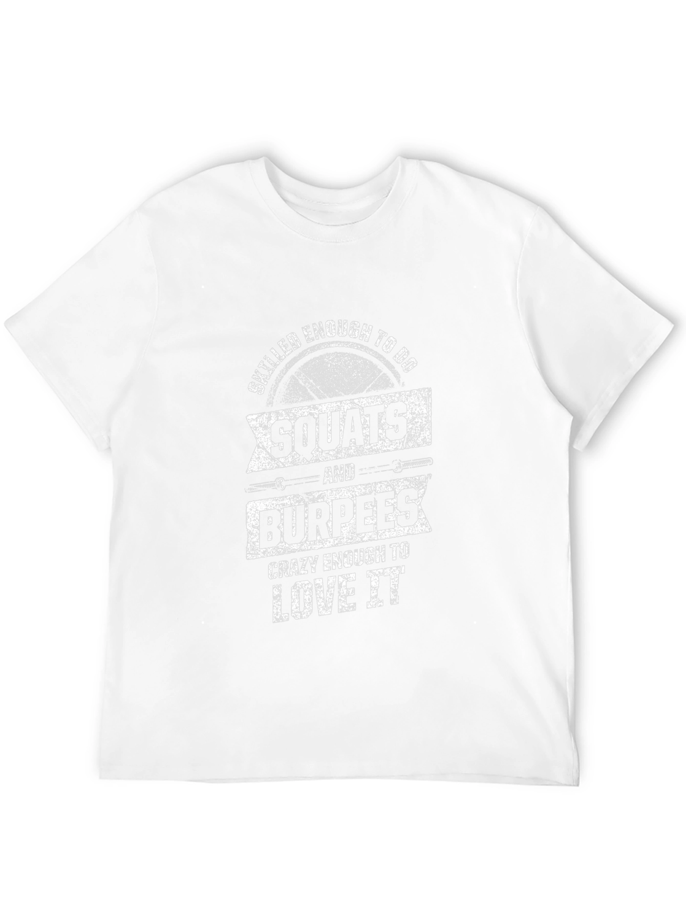 Squats & Burpees Workout T-Shirt - Fitness Apparel