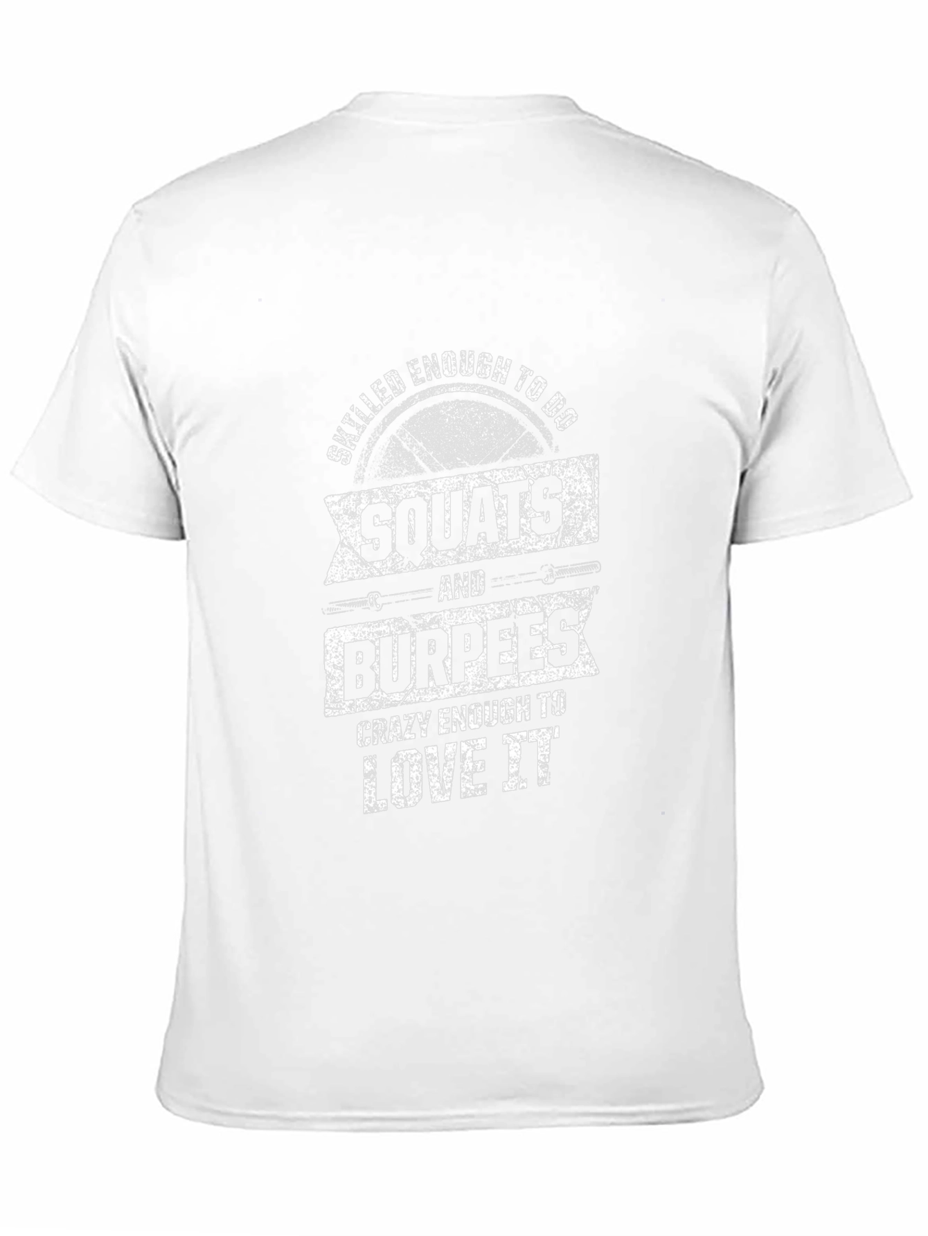 Squats & Burpees Workout T-Shirt - Fitness Apparel