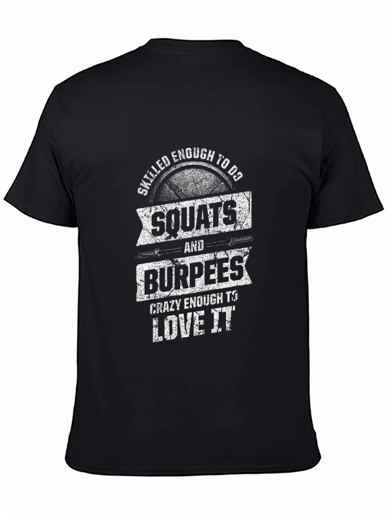 Squats & Burpees Workout T-Shirt - Fitness Apparel
