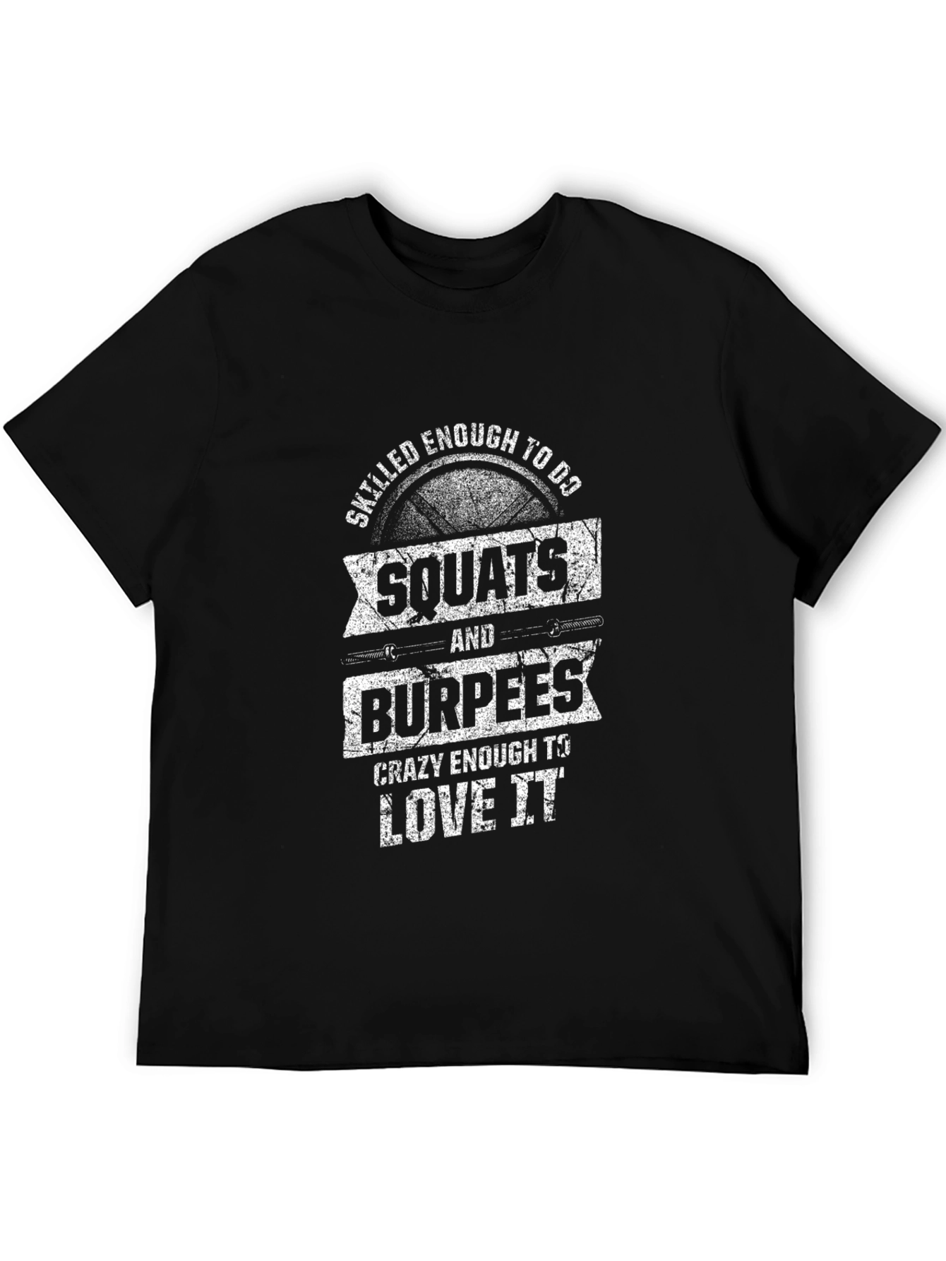 Squats & Burpees Workout T-Shirt - Fitness Apparel