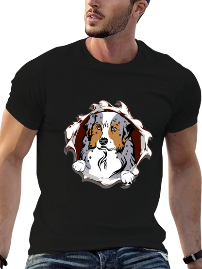 Dog Peek-a-Boo Graphic Tee