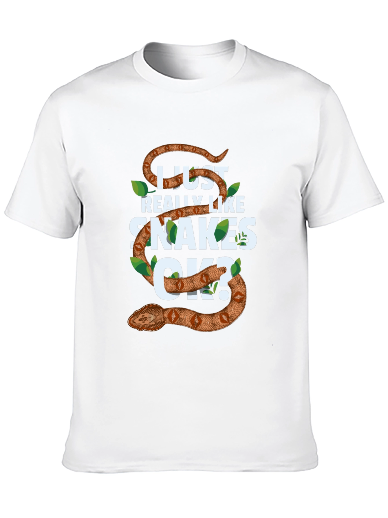 I Just Really Like Snakes OK? Mens T-shirt