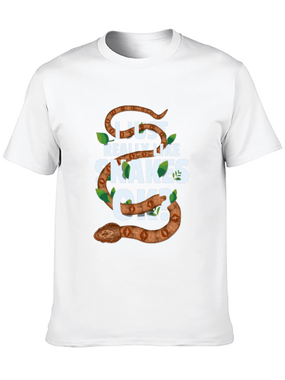I Just Really Like Snakes OK? Mens T-shirt
