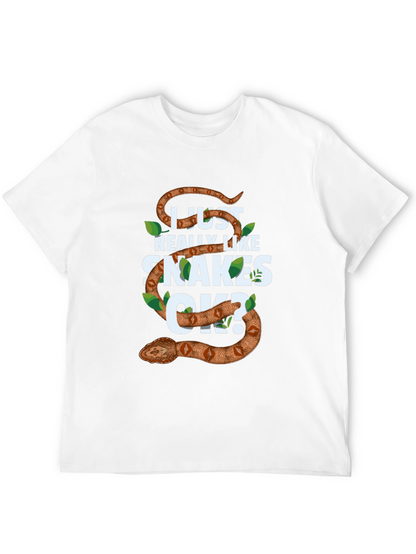 I Just Really Like Snakes OK? Mens T-shirt