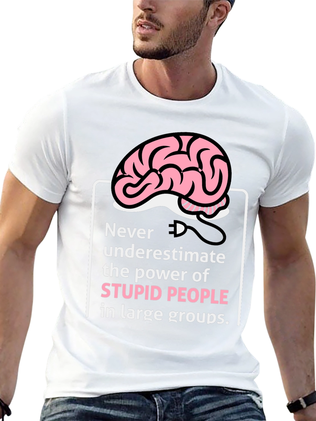 Stupid People Power T-Shirt