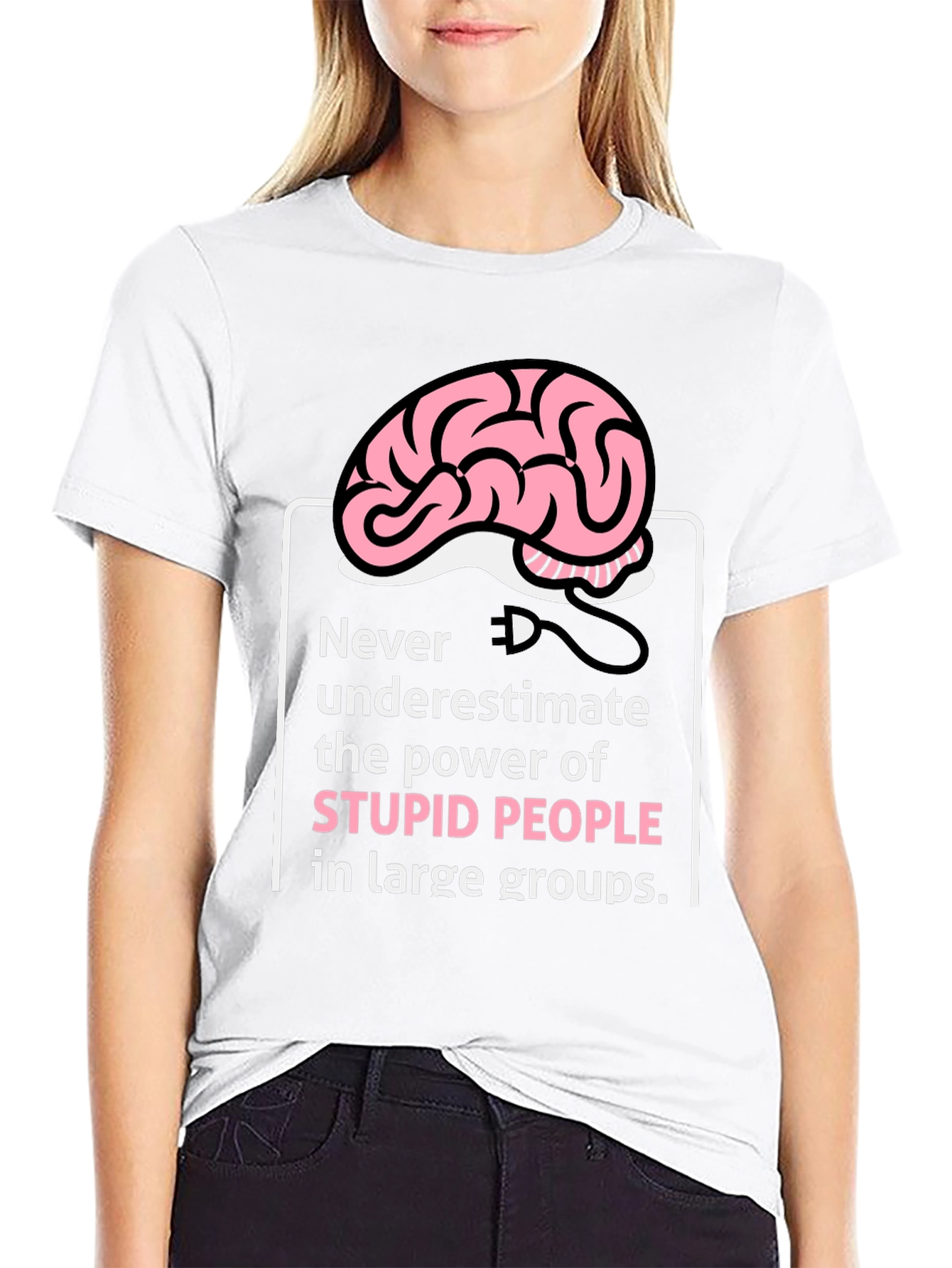 Stupid People Power T-Shirt