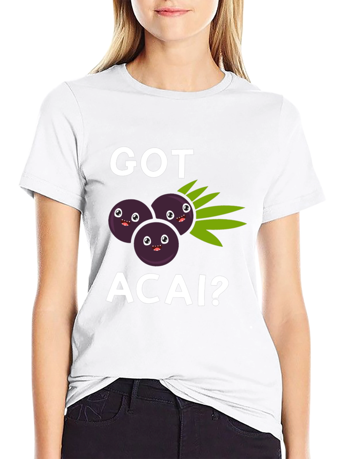 Got Acai? Graphic T-Shirt Funny Fruit Tee