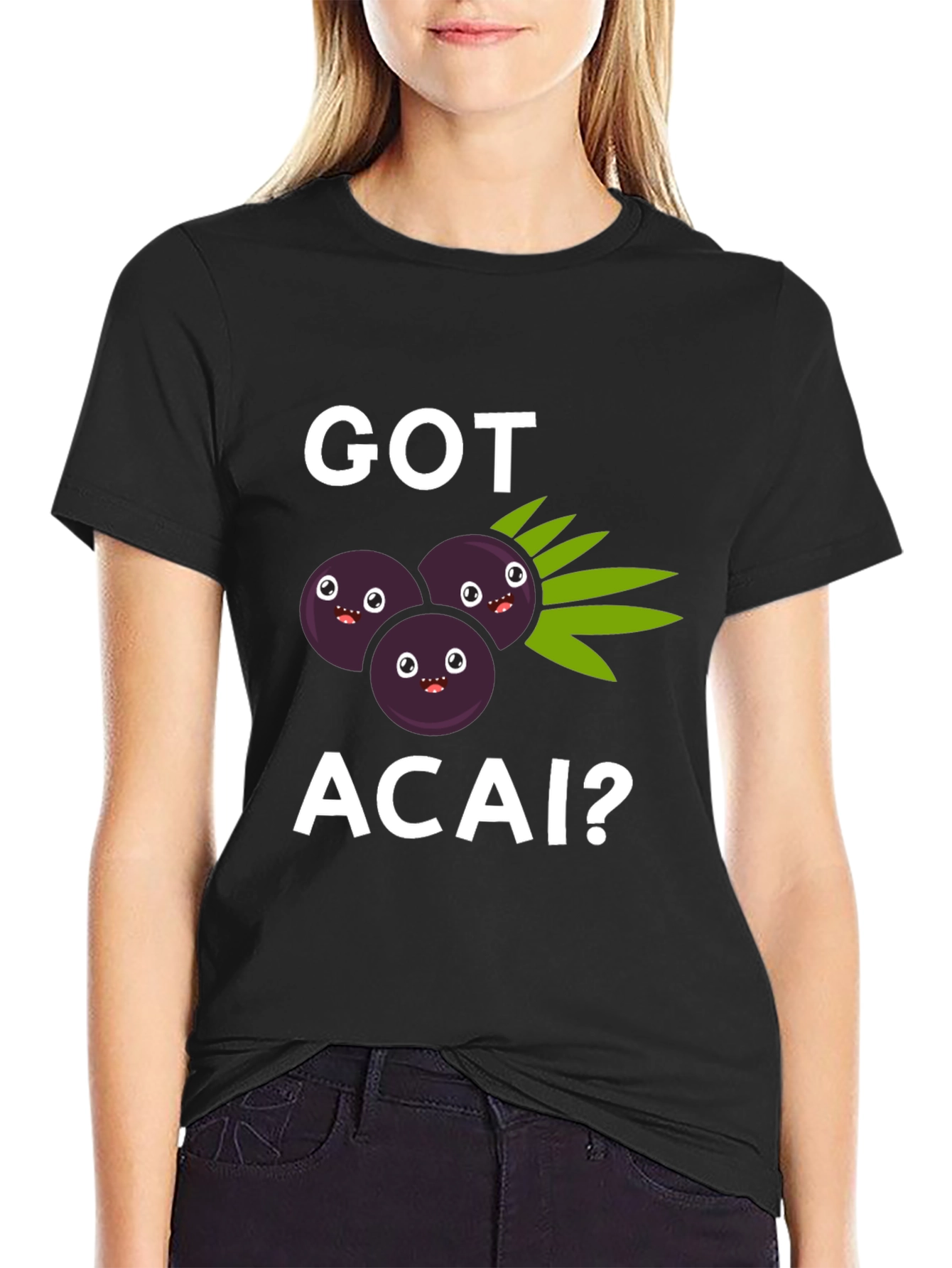 Got Acai? Graphic T-Shirt Funny Fruit Tee