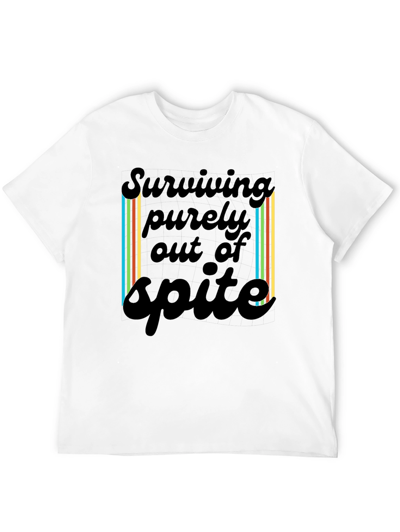 Surviving Spite T-Shirt - Black Casual Tee