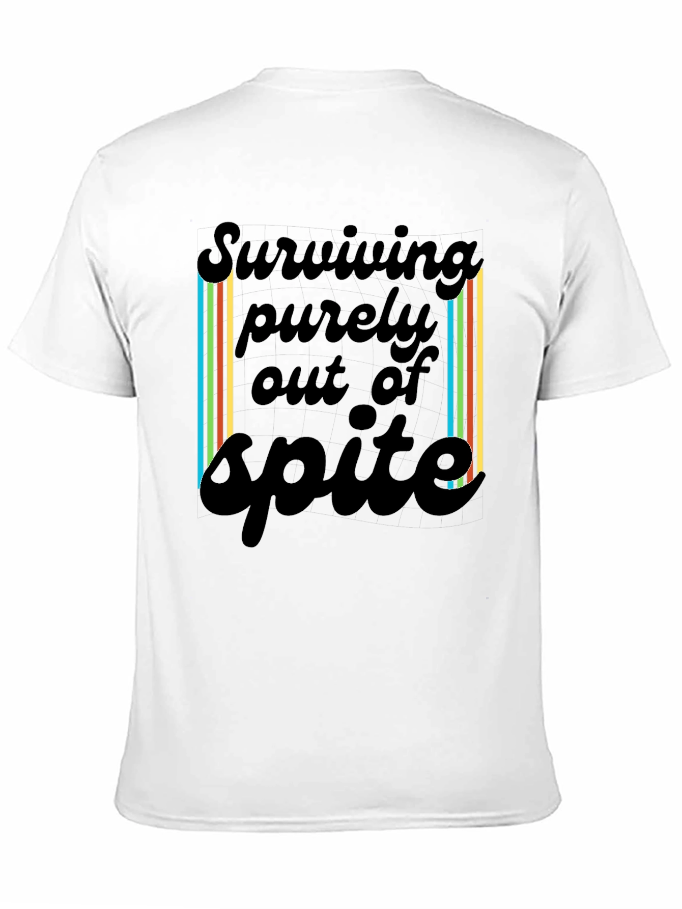 Surviving Spite T-Shirt - Black Casual Tee
