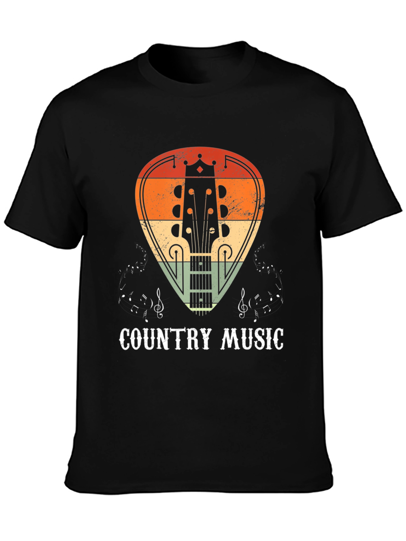 Country Music Guitar T-Shirt