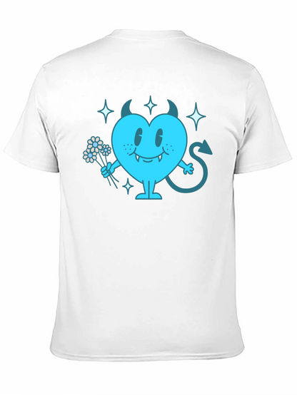 Devil Heart Graphic T-Shirt - Fun & Edgy Tee