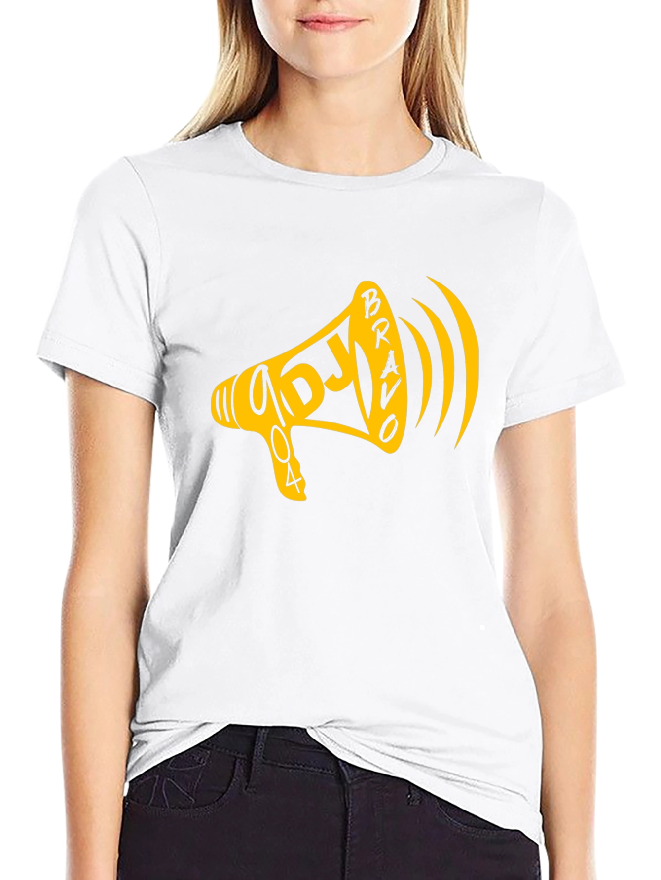 DJ Bravo 404 Graphic Black Tee