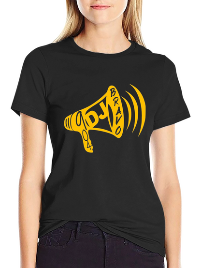 DJ Bravo 404 Graphic Black Tee