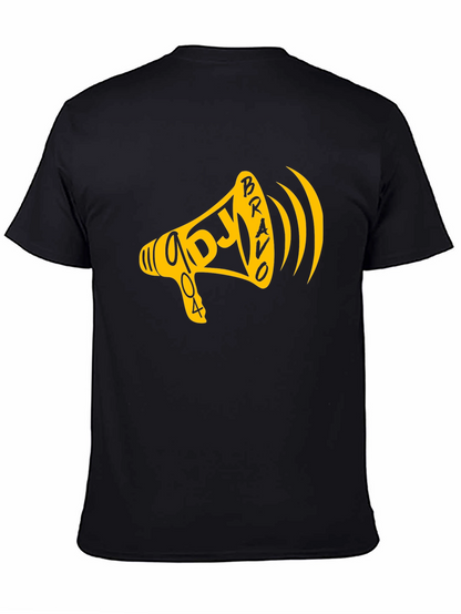 DJ Bravo 404 Graphic Black Tee