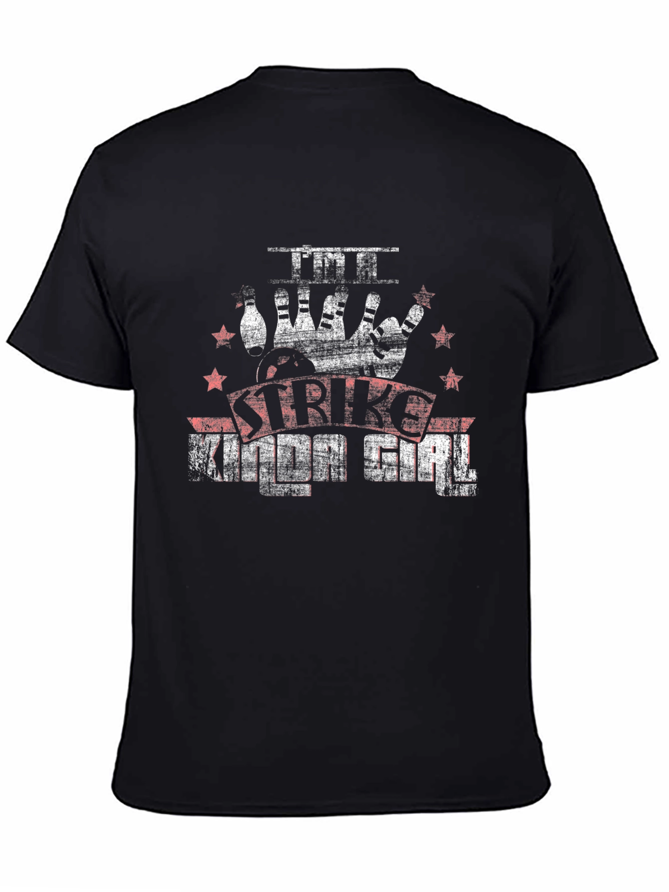 Strike Mode Girl Bowling T-Shirt