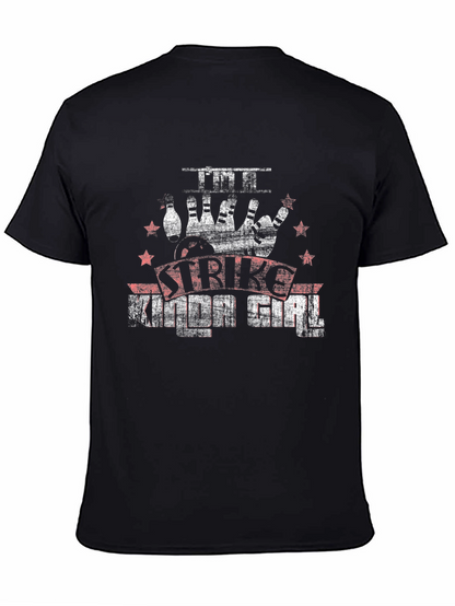 Strike Mode Girl Bowling T-Shirt
