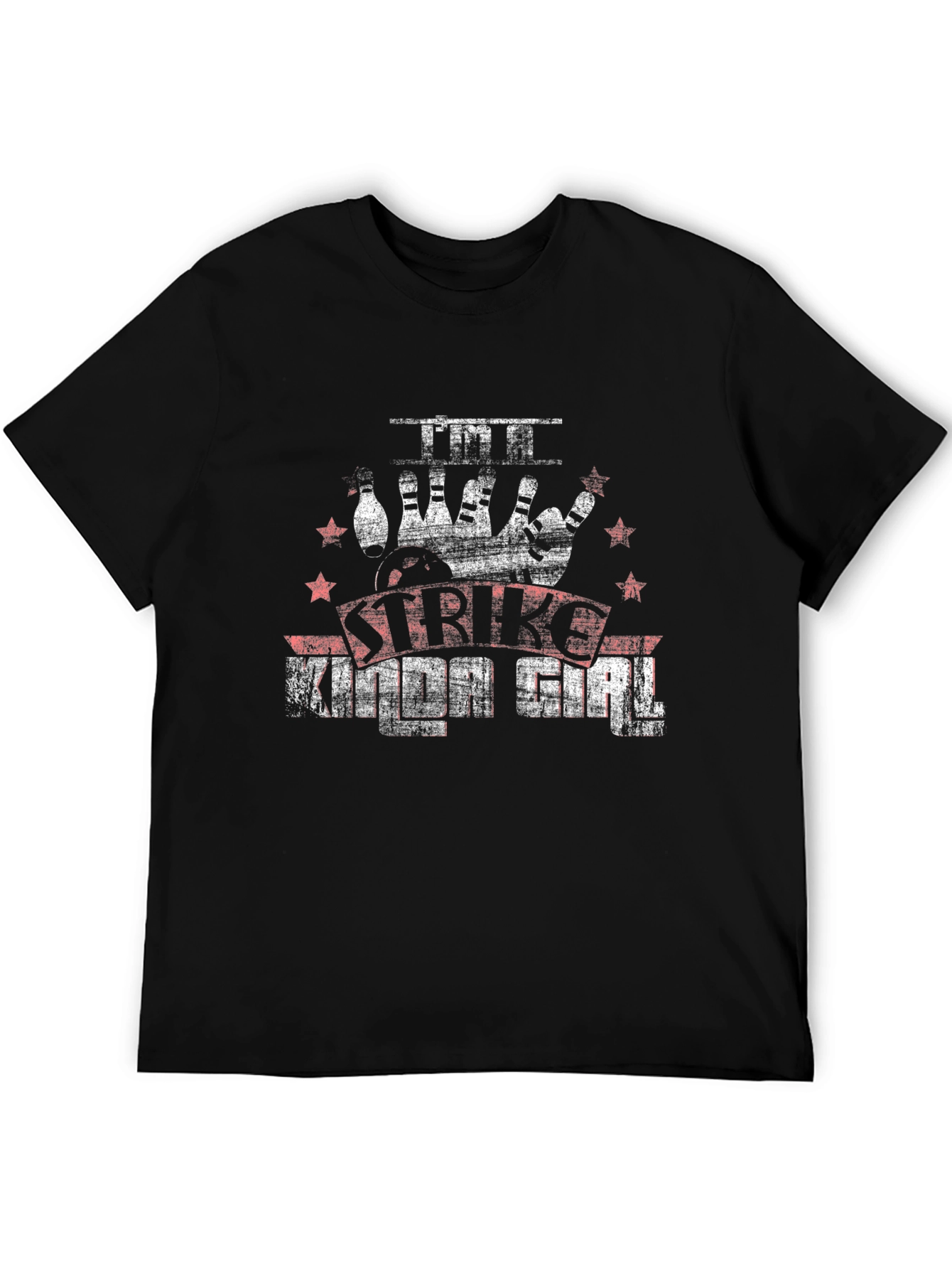 Strike Mode Girl Bowling T-Shirt