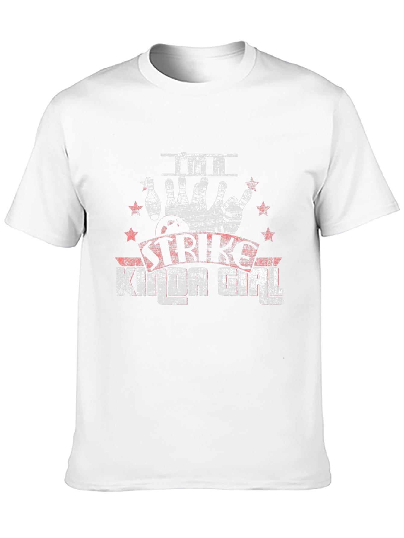 Strike Mode Girl Bowling T-Shirt