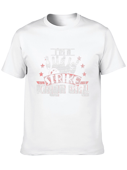 Strike Mode Girl Bowling T-Shirt