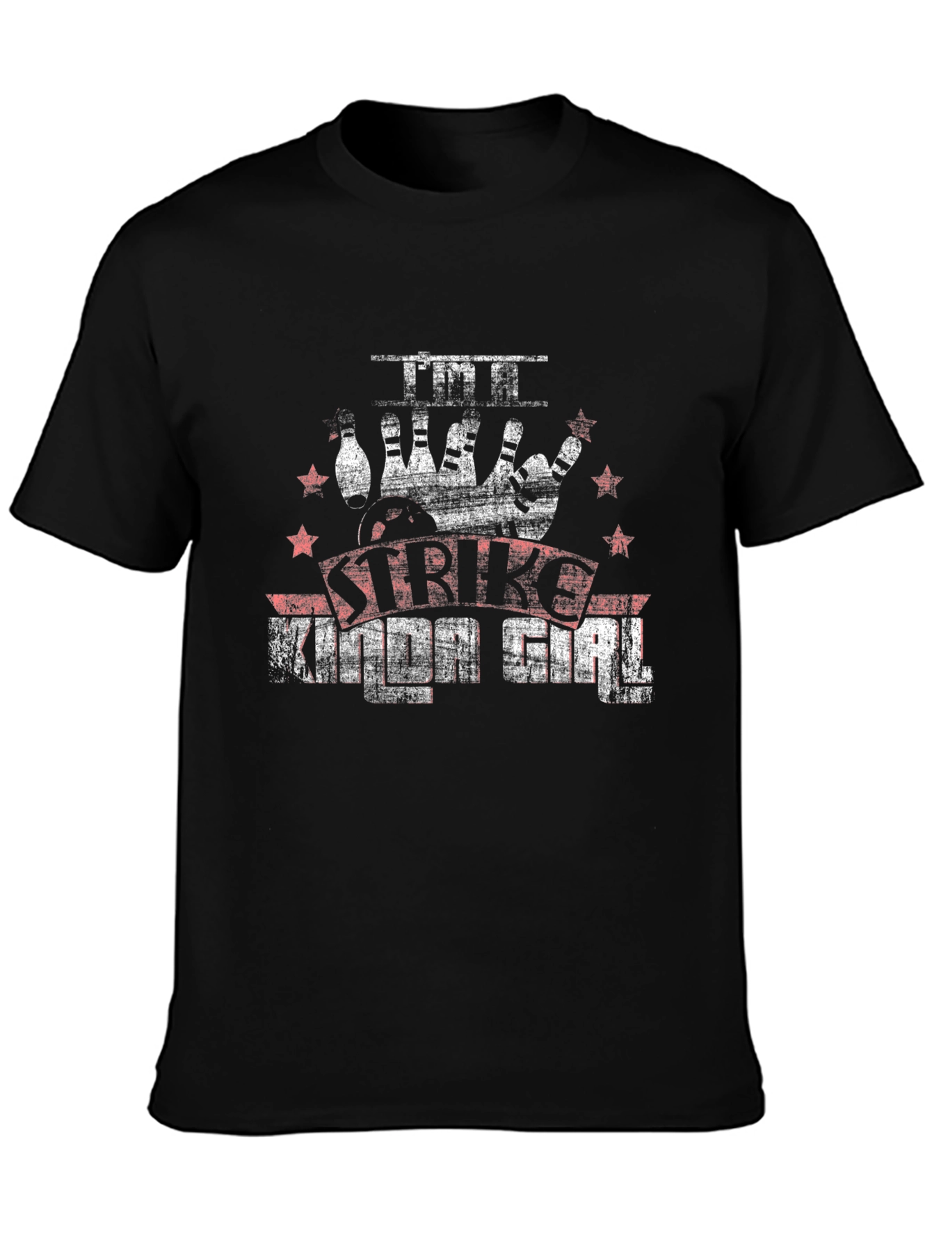 Strike Mode Girl Bowling T-Shirt