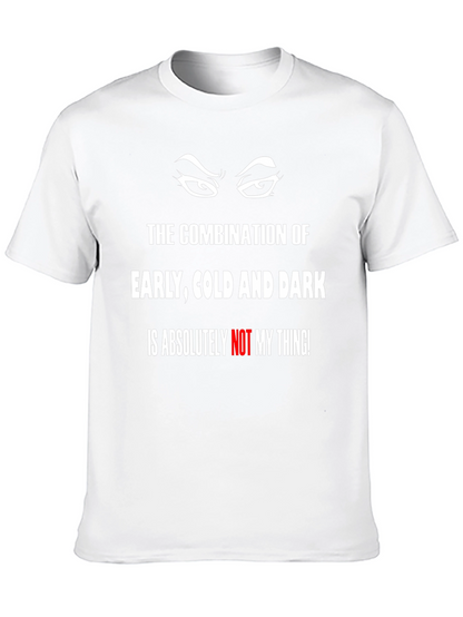 Humorous Not My Thing Graphic Tee