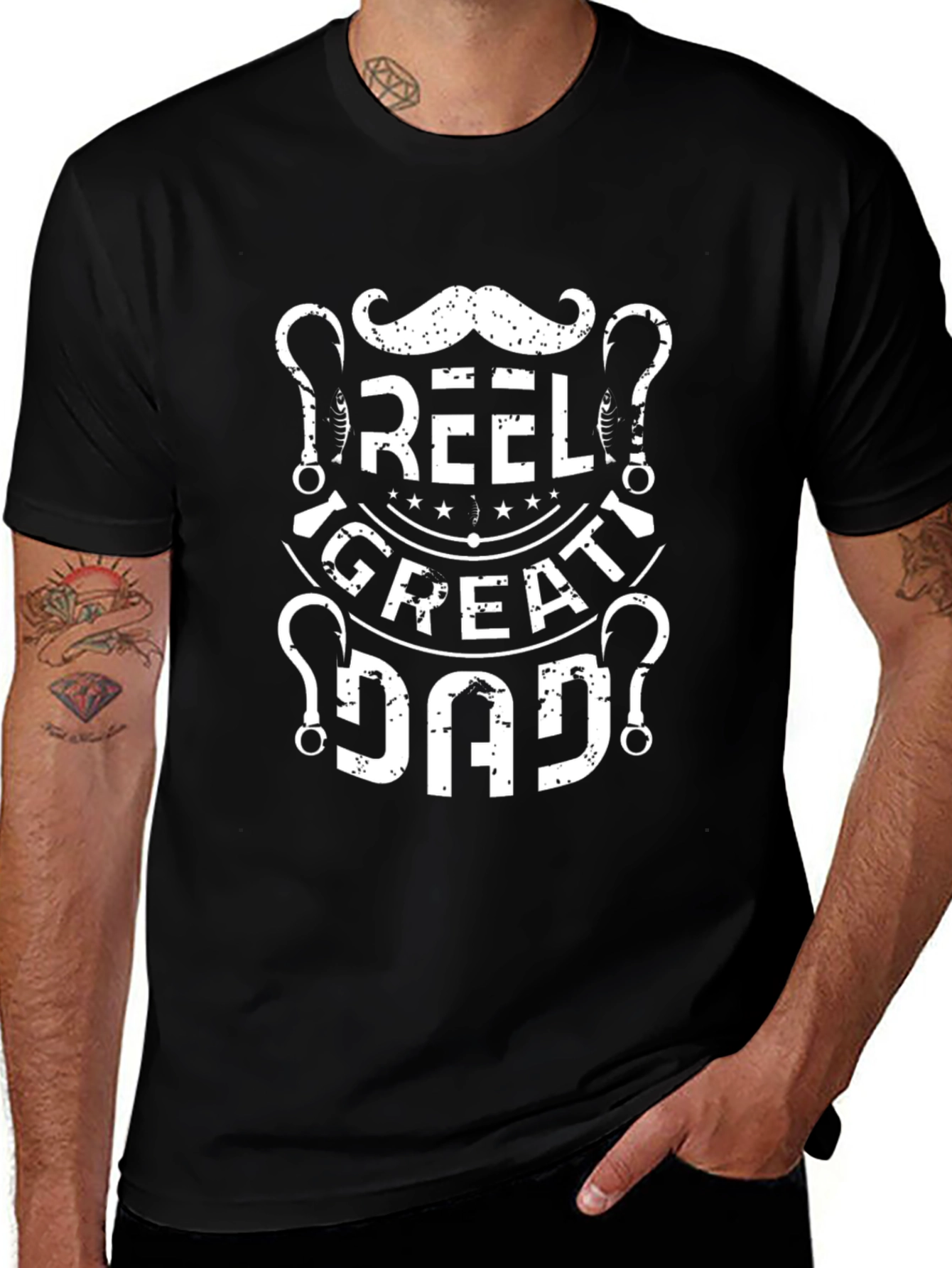 Reel Great Dad Fishing T-Shirt