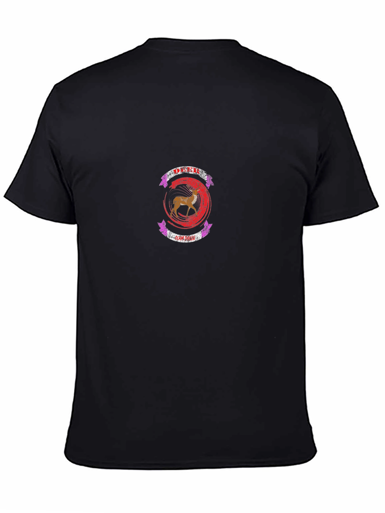 Deer Clan T-Shirt - Black