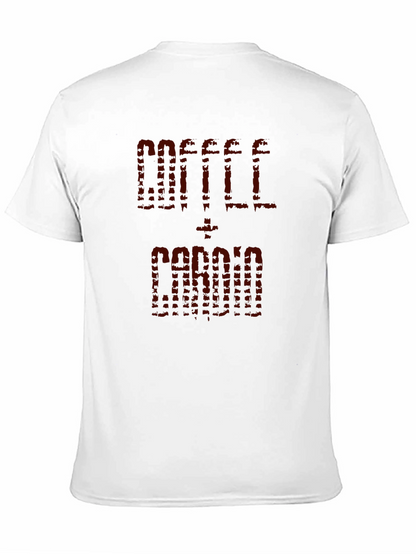 Coffee & Cardio Graphic Tee - Black