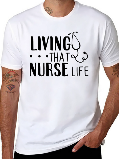 Living That Nurse Life Graphic Tee