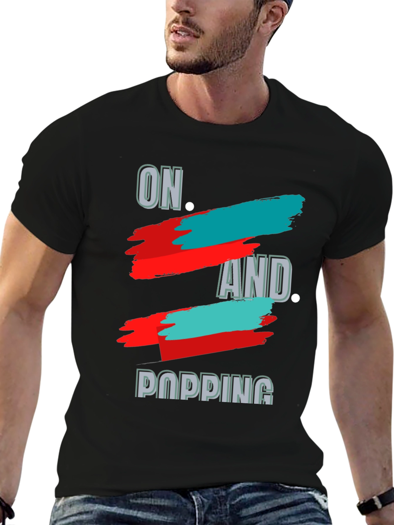 On and Popping Graphic T-Shirt