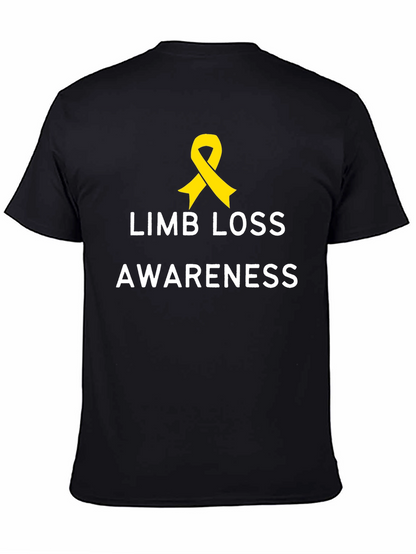 Limb Loss Awareness T-Shirt - Black