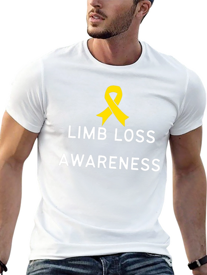 Limb Loss Awareness T-Shirt - Black