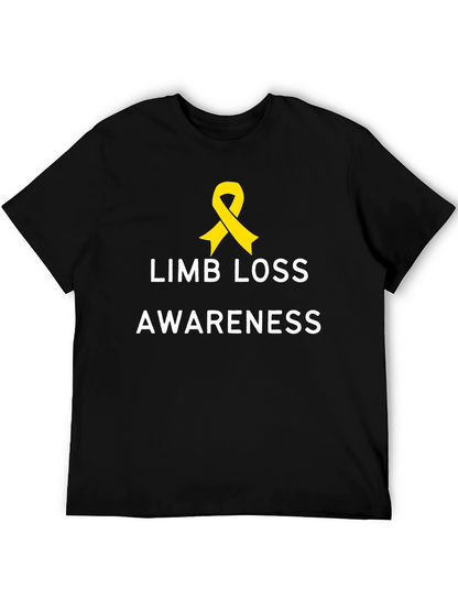 Limb Loss Awareness T-Shirt - Black