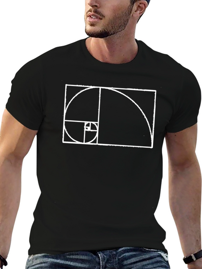 Golden Ratio T-Shirt - Fibonacci Sequence Art