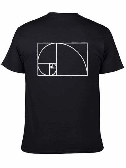 Golden Ratio T-Shirt - Fibonacci Sequence Art