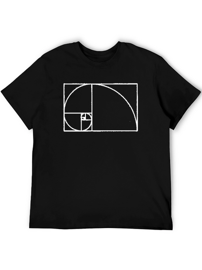 Golden Ratio T-Shirt - Fibonacci Sequence Art